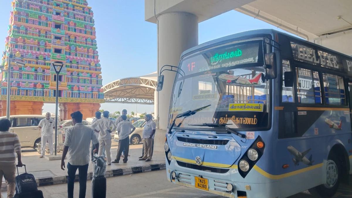 TNSTC திருச்சி விமான நிலையத்திற்கு டீலக்ஸ் பிரீமியம் சேவையை அறிமுகப்படுத்தியுள்ளது